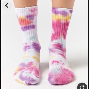 UO Tie-Dye Crew Sock